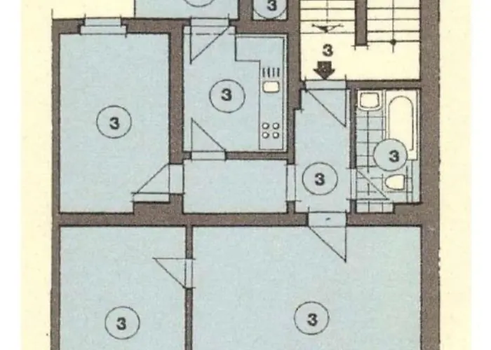 Moebliertes Im Zentrum * צוויקאו